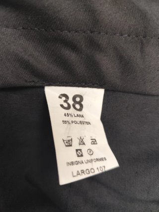 Pantalón de traje negro