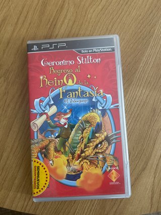 Juego PSP Geronimo Stilton: El Videojuego