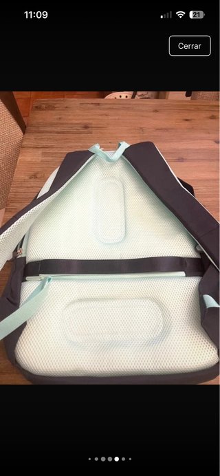 Mochila Negra con Mapa Let's be Adventurers
