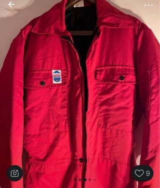 Mono Rojo Talla 46 L Trabajo/Esquí