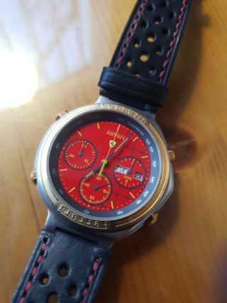 Reloj Ferrari Formula by Cartier años 80