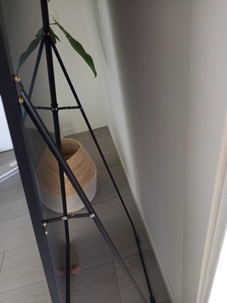 Espejo de Cuerpo Entero con Soporte, 160 × 50 cm,