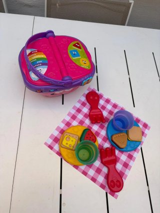 Cesta de Juguetes Leap Frog Rosa