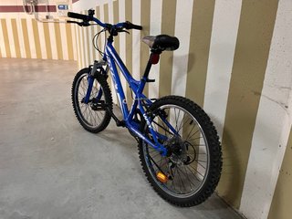 Bicicleta Infantil WST 20 Pulgadas Azul