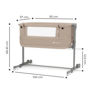 Cuna Kinderkraft NESTE GROW Beige