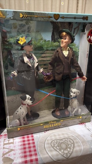 Set Disney Roger y Anita Edición Limitada D23