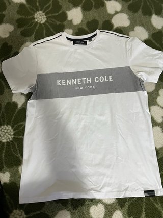 Camiseta Kenneth Cole Blanca Talla M