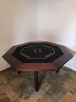 Mesa de Poker de Madera