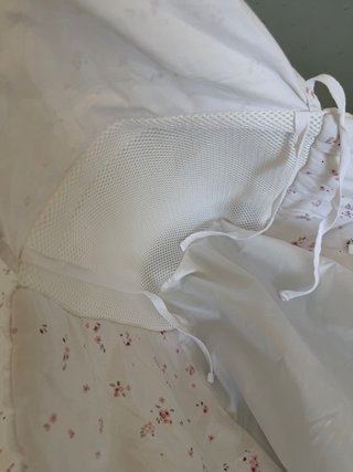 Conjunto capazo carro bebé floral