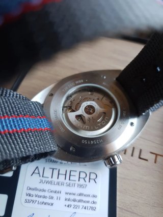 Reloj Hamilton Pan Europ H354150 Full Set