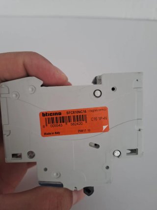 Interruptor Magnetotérmico Bticino C16