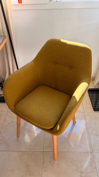 Silla El Corte Inglés Tela Madera
