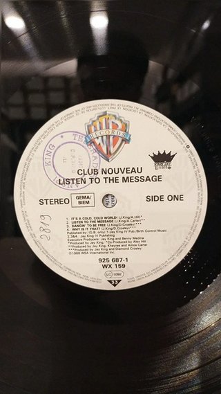 Club Nouveau - Listen To The Message (LP,...