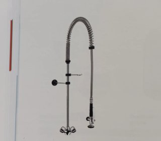 Grifo ducha profesional con muelle