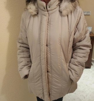 Abrigo Beige Mujer