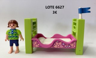Lote 6627 6628 6629 6630 6631 Playmobil camas