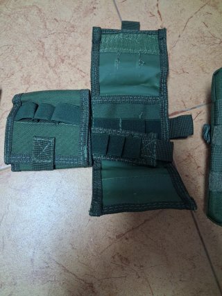 Pack de 3 Bolsillos Verdes