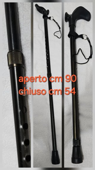 Bastone da passeggio regolabile cm 90/54
