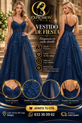 Vestido de Quinceañera Explosión Latina