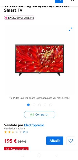 Smart TV LG 32 Pulgadas