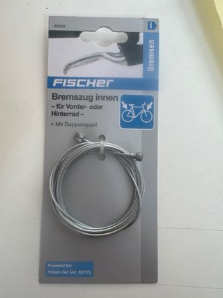 Cable de freno FISCHER 85226 doble terminal