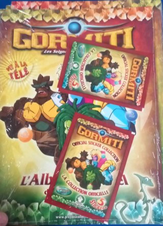 Album Gormiti con 2 bustine