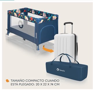 Cuna de viaje Lionelo Stefi