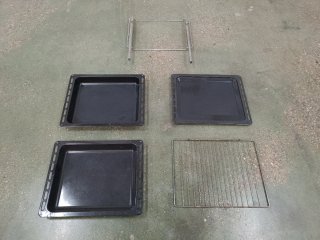 PACK 5 BANDEJAS + REJILLAS PARA HORNO 45x35cm