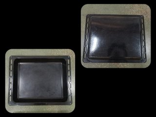 PACK 5 BANDEJAS + REJILLAS PARA HORNO 45x35cm