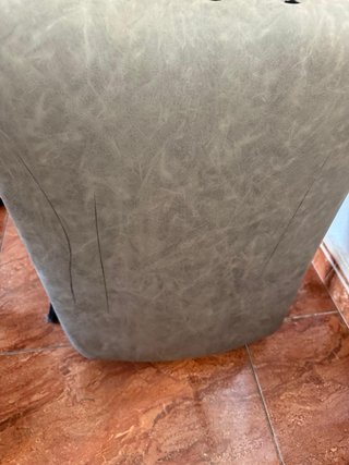 Conjunto 4 sillas salón gris/beige