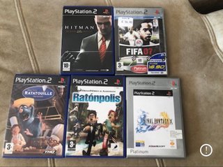 Console PlayStation 2 (PS2) con giochi