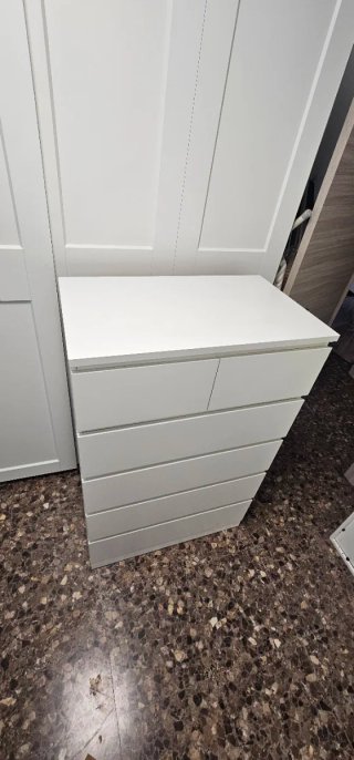 Cómoda Malm Ikea Blanca