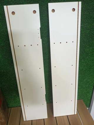 Costway Armario de baño estrecho con 3 estantes