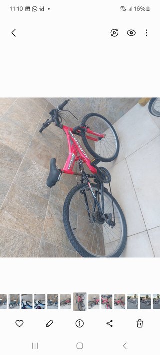 Bicicleta Activ trak Roja