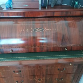 Mueble Escritorio Persiana de Madera