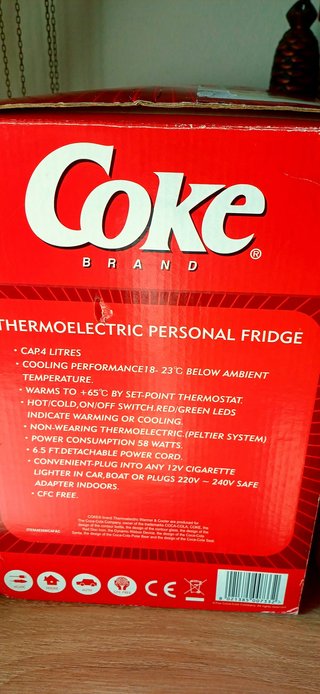 Mini Frigo Coca-Cola 4L