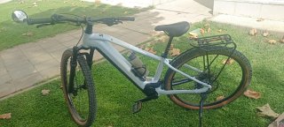 Bicicleta Eléctrica de Montaña Blanca