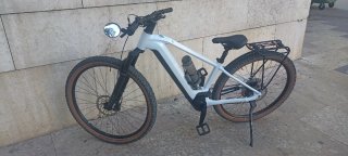 Bicicleta Eléctrica de Montaña Blanca