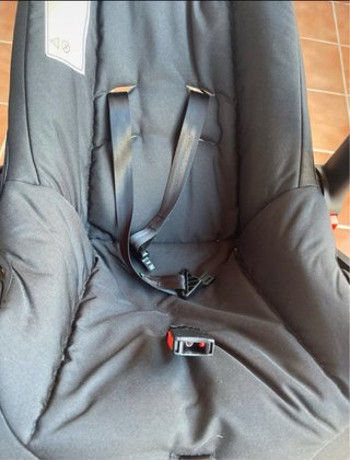 Trío para bebé con capazo, cuco y sillita