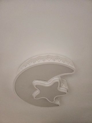 Lámpara Infantil LED Luna y Estrella