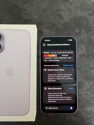 iPhone 17 256GB 99% de batería