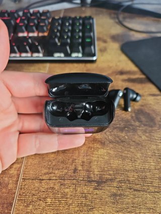 Auriculares Bluetooth Negros con pantalla