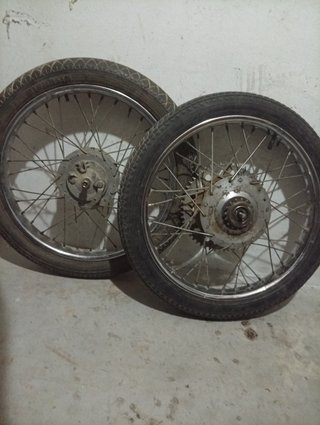Conjunto de 2 Ruedas para Mobylette