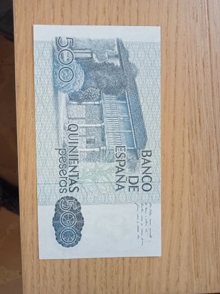 Billete de 500 Pesetas - Rosalía de Castro