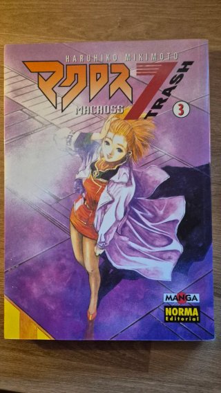 Macross 7 Trash - Manga - Planeta 3 tomos
