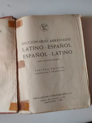 Diccionario Latín Español Español Latín