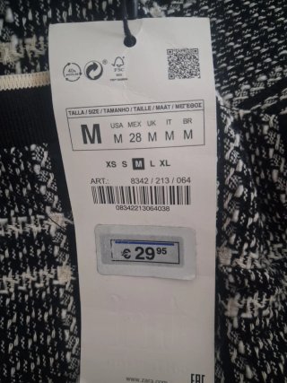 Jersey Zara Estampado