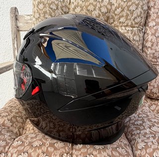 Casco AGV K-5 S Negro Brillo - Talla ML