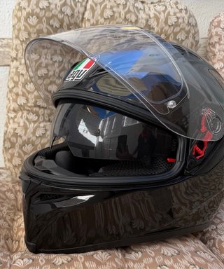 Casco AGV K-5 S Negro Brillo - Talla ML