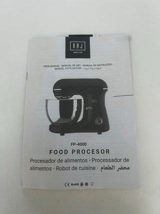 Amasadora BOJ FP-4000 600W 4L